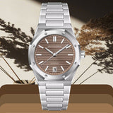 2024  New Fashion mechanical Watch Business Top Luxury Brand Watches Stainless Steel Waterproof Luminous Wristwatc