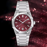 2024  New Fashion mechanical Watch Business Top Luxury Brand Watches Stainless Steel Waterproof Luminous Wristwatc