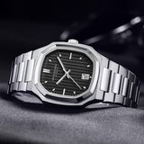 2024 Specht&Sohne New Fashion mechanical Watch Business Top Luxury Brand Watches Stainless Steel Waterproof Luminous Wristwatc