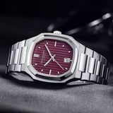 2024 Specht&Sohne New Fashion mechanical Watch Business Top Luxury Brand Watches Stainless Steel Waterproof Luminous Wristwatc