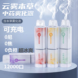 Cloud Electronic Oral Spray Herbal nebulizer Pure herbal refreshing pharyngeal Moistening throat bottle fruit mist stick